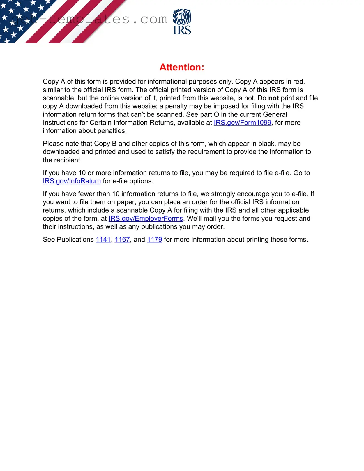 Fill in a Valid IRS 1099-MISC Template