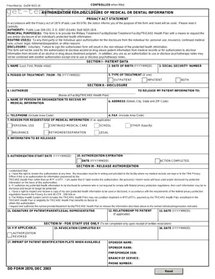 Fill in a Valid DD 2870 Template