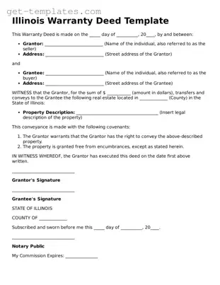 Attorney-Approved  Deed Document for Illinois